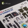 KELIK K72129 A-6E Intruder - interior 3D decals for Trumpeter kit 1/72